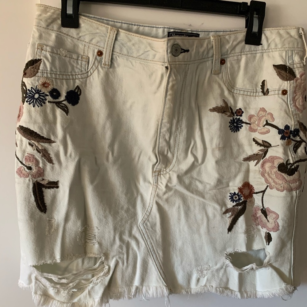 Zoe natural rise vintage a-line skirt